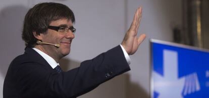 El presidente de la Generalitat, Carles Puigdemont.