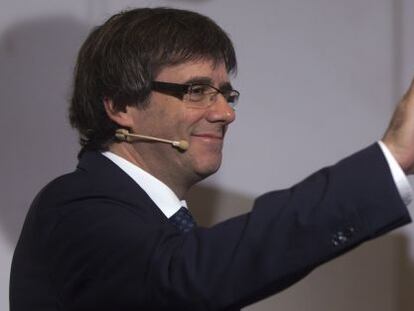 El presidente de la Generalitat, Carles Puigdemont.