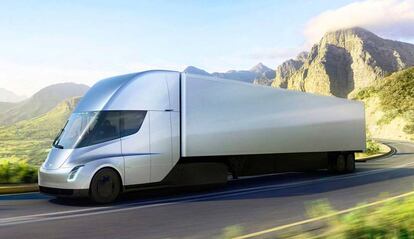 Tesla Semi, el camión de Elon Musk.