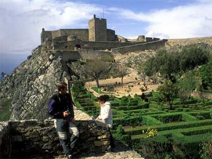 La fortaleza de Marvao, villa portuguesa amurallada a 120 kilómetros de Cáceres.