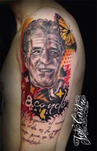 Tatuaje de García Márquez