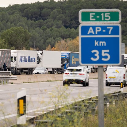 Imagen de archivo de la autopista AP-7.