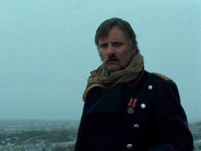 Viggo Mortensen en un fotograma de 'Jauja', de Lisandro Alonso, que podrá verse en el festival de San Sebastián.