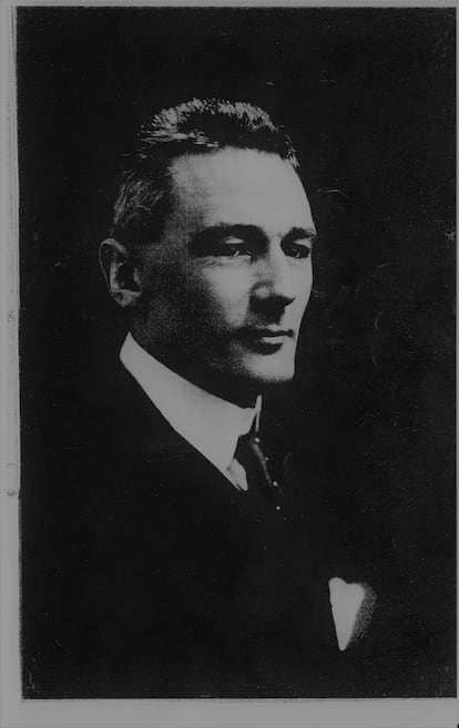 Hugh Pakenham Borthwick, en noviembre de 1911.