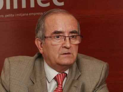 Josep González, presidente de Pimec.