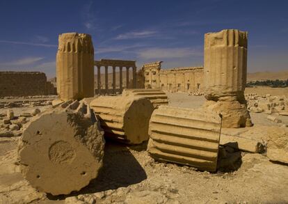 Antes del inicio de la contienda en el país, en marzo de 2011, sus ruinas eran una de las principales atracciones turísticas del país árabe y de toda la región. En la imagen, Templo de Bel en la Palmira, Siria.
