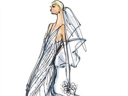 El vestido de novia de Marta Ortega