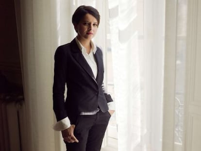 Najat Belkacem, ministra portavoz de Francia.