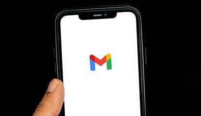 Gmail en un teléfono