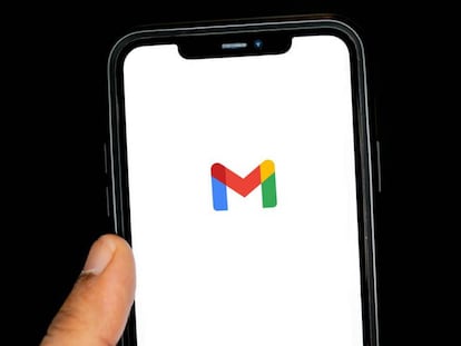 Gmail en un teléfono