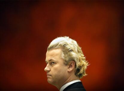 El político holandés populista Geert Wilders, autor de <i>Fitna.</i>