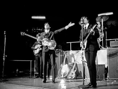 Los Beatles en 1964, cortes&iacute;a de Morrison Hotel Gallery
