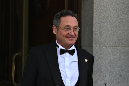 Álvaro García Ortiz, el pasado viernes en a sede del Tribunal Supremo en Madrid. 
