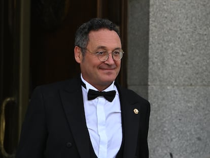 Álvaro García Ortiz, el pasado viernes en a sede del Tribunal Supremo en Madrid.