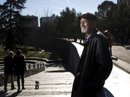 Jes&uacute;s Montero, el nuevo l&iacute;der de Podemos en la capital, el pasado s&aacute;bado en el parque de Madrid R&iacute;o. 