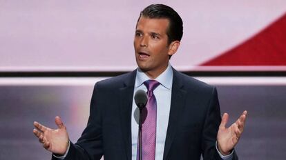 Donald Trump Jr., hijo del presidente de Estados Unidos, Donald Trump.