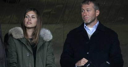 El magnate ruso Roman Abramovich y Daria Zhukova.