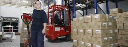 Plataforma de distribución de alimentos para celíacos.