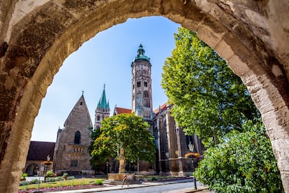 La catedral medieval de Naumburgo.