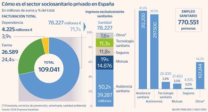 Cómo es el sector sociosanitario en España