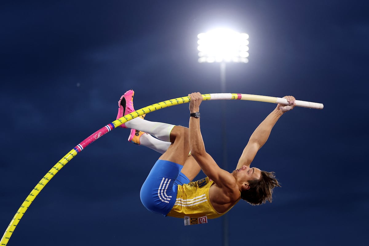 Con Mondo Duplantis todo es ‘show’