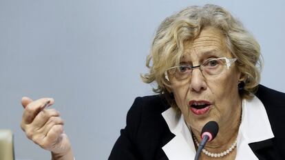 L'alcaldessa de Madrid, Manuela Carmena.