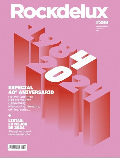 Cover of the 'Rockdelux' 40th Anniversary Special.