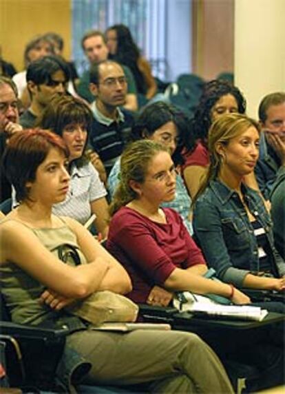 Asamblea de profesores de Opening a principios de esta semana.