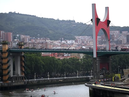 Vista general de la ría de Bilbao. GETTY