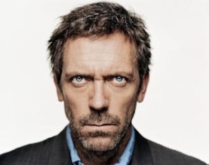 Hugh Laurie como el doctor House