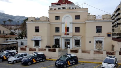 Comisaría de la Policía Nacional de Dénia, en una imagen de archivo cedida por las fuerzas de seguridad.