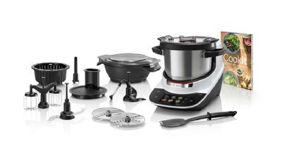 cookit bosch, robot de cocina multifunción con calor, pequeño electrodoméstico, comprar cookit bosch, Bosch Cookit Amazon, Cookit Bosch MasterChef, Cookit Bosch opiniones, Cookit Bosch precio, Cookit Bosch comprar