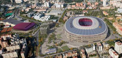 Recreación del proyecto Espai Barça