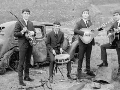 The Beatles, en una foto promocional en los a&ntilde;os sesenta. 