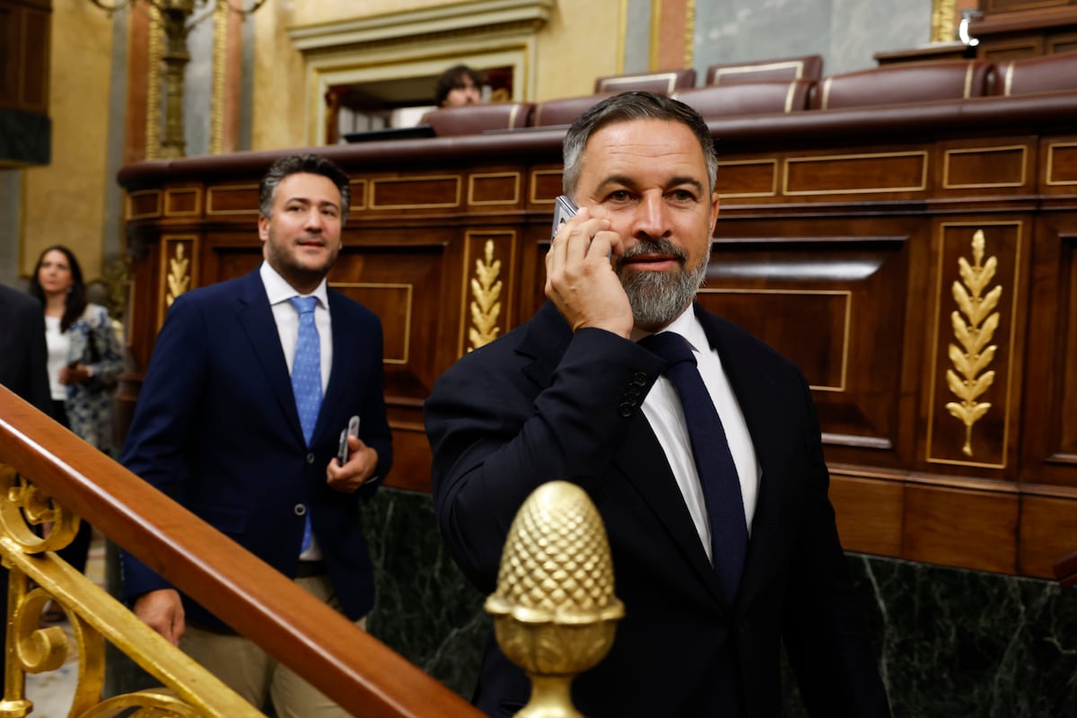 Santiago Abascal y los jóvenes