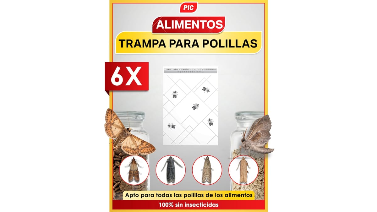Estas trampas para polillas tienen más de 15.000 reseñas en Amazon.