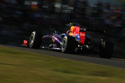 Webber, durante la sesión de clasificación.