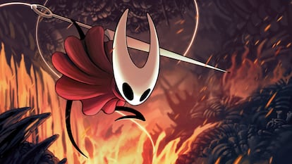 Imagen promocional de Hornet, la protagonista de 'Silksong'.