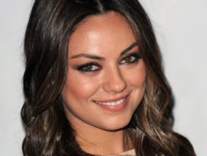 La actriz Mila Kunis.