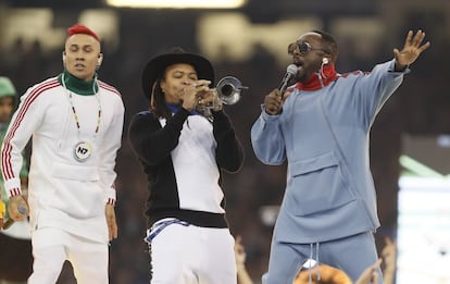 Black Eyed Peas faz show de abertura antes do jogo da final da Champions League 2017.