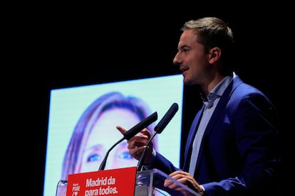 El candidato socialista a la presidencia regional, Juan Lobato.