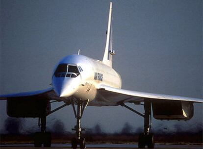 Un avin Concorde de Air France en una imagen de archivo de 1994