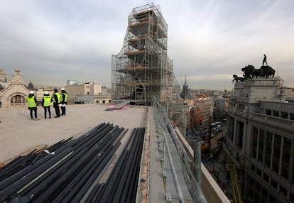 Vistas desde la terraza del restaurante que ocupará una parte de la azotea del complejo.