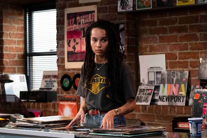 Zoe Kravitz en la nueva versión de ‘Alta fidelidad’.