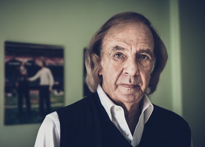 César Luis Menotti, en su casa de Buenos Aires, en abril de 2009. 