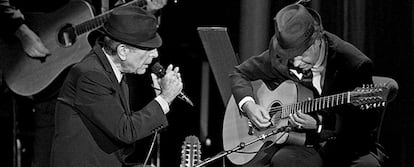 Leonard Cohen y Javier Mas