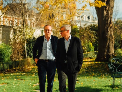 Un equipo ganador: Frédéric Rouzaud, séptima generación, y Jean-Baptiste Lécaillon, el artífice de los vinos.