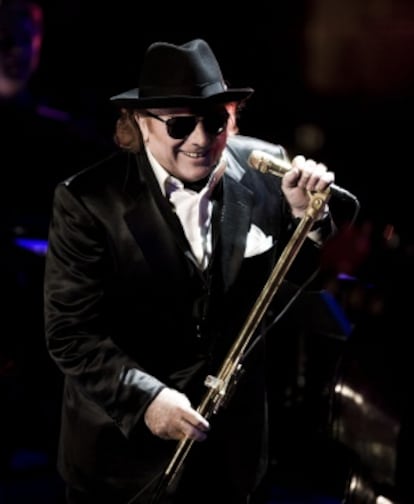 Van Morrison en Barcelona en 2003.