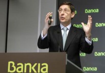 Jos&eacute; Ignacio Goirigolzarri, presidente de Bankia