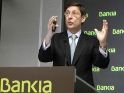 Jos&eacute; Ignacio Goirigolzarri, presidente de Bankia